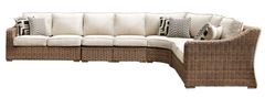 Signature Design by Ashley® Beachcroft 5-Piece Beige Outdoor Seating Set