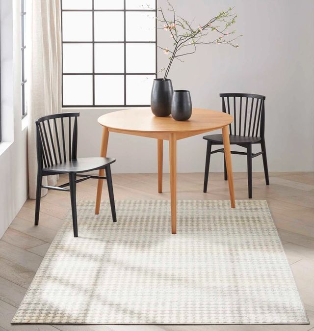 Nourison Home™ Calvin Klein CK950 Rush Ivory-Multicolor 5'x7' Area Rug-1
