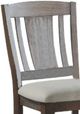 Winners Only® Xcalibur Gray/Oatmeal Bar Stool-1