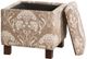 Olliix by Madison Park Taupe Shelley Square Storage Ottoman with Pillows-1