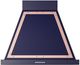Ilve® Nostalgie II Noblesse 30" Midnight Blue Wall Mounted Range Hood with Copper Trim-0