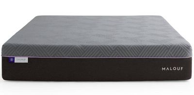 view of the Malouf™ ActivAir™ Polaris 12" Foam Plush Tight Top Full Mattress in a Box