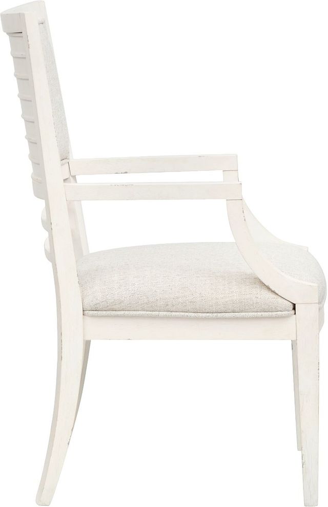 Magnussen Home® Echo Isles 2-Piece Sea Pearl Dining Arm Chair Set with Upholstered Seat and Back-2
