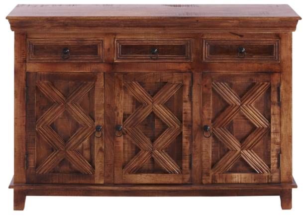 Jaipur Furniture Mason Burnt Tan Sideboard-1