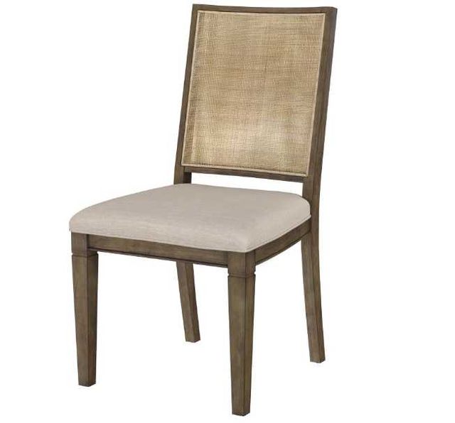 Coaster® Matisse Brown Woven Rattan Back Dining Side Chair-2