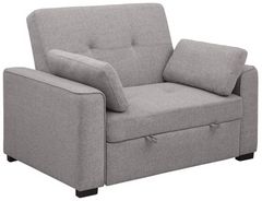 Coaster® Edith Gray Upholstered Convertible Sleeper Chair