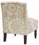 Olliix by Madison Park Cream Multi Lola Tufted Armless Chair-1