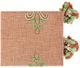 Surya Amie Burnt Orange 50"x60" Throw Blanket-0