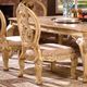 Furniture of America® Tuscany 2-Piece Antique White/Beige Dining Side Chair Set-1