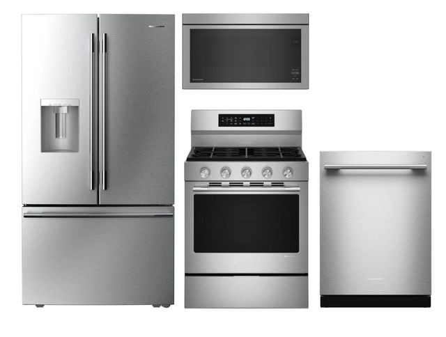KitchenAid® 4 Piece Stainless Steel Kitchen Package-0