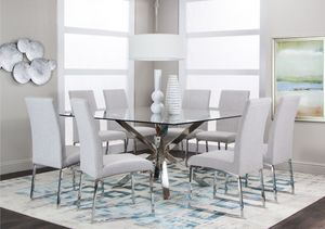 Classic White 9-Pc Dining Set