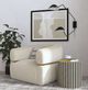 Bassett Mirror Teague Black/White Bone Accent Table-4