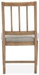 Magnussen Home® Lindon Belgian Wheat/Gray Dining Side Chair with Upholstered Seat-3