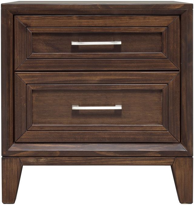 Mako Wood Furniture Inc. Aspen 2-Drawer Nightstand-1