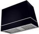 La Cornue Loge Series 44" Matte Black Wall Mounted Range Hood with Satin Chrome Trim-0