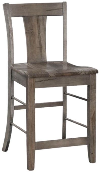 Bassett® Furniture Customizable Bench Made Barnes Counter Stool-0