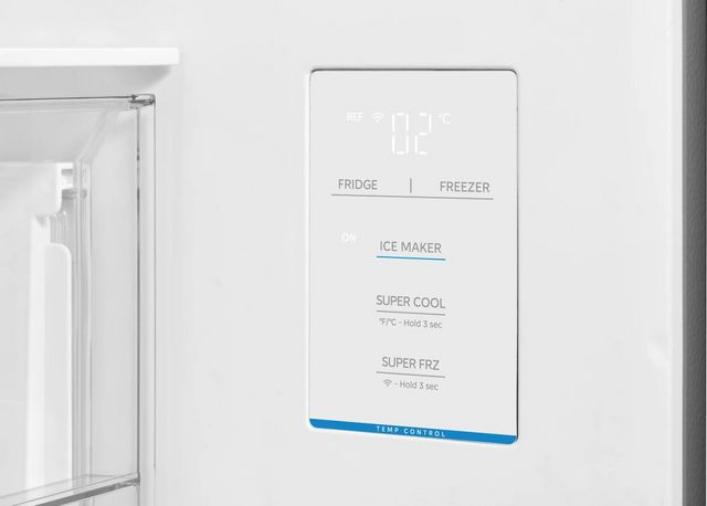 Midea® 33" 22.6 Cu. Ft. Stainless Steel Counter Depth French Door Refrigerator with Icemaker-9