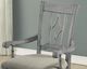 Flexsteel® Plymouth® Weathered Graywash Upholstered Arm Dining Chair-4