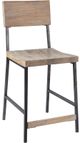 Olliix by INK+IVY Grey Tacoma 24" Counter Stool-0