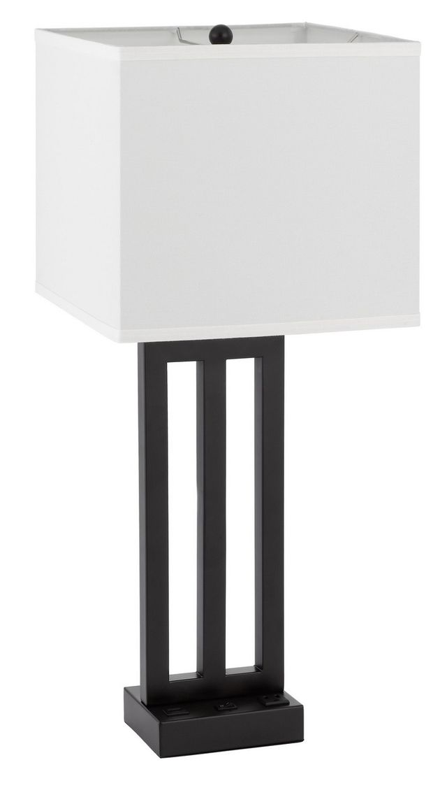 Cal® Lighting & Accessories Cachan Antique Bronze Table Lamp-0