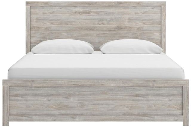 Signature Design by Ashley® Broachmyn Gray King Panel Bed-2