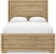 Signature Design by Ashley® Galliden Brown Queen Panel Bed-1