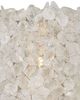 Currey & Company Iconoclast Silver/White Wall Sconce-4