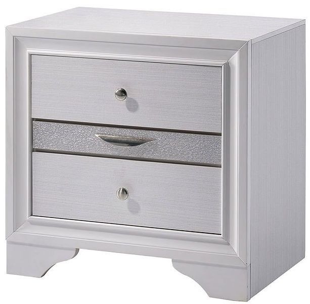 Furniture of America® Chrissy 5-Piece White Queen Bedroom Set-2