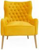 VIG Furniture Modrest Everly Yellow Accent Chair-1