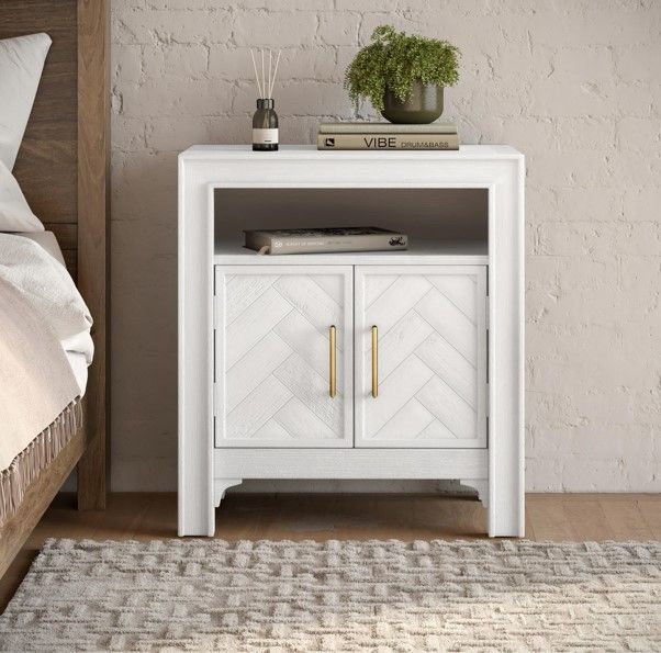 Jofran Inc. Gramercy Blanc Accent Table-1