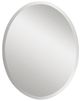 Uttermost® White Oval Vanity Mirror-0