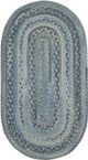 Capel Rugs Bayview Slate 4' x 6' Oval Rug-0