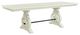 Elements International Stone White Counter Table-0