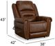Flexsteel® Oscar Grizzly Power Lift Recliner with Right-Hand Control and Power Headrest-2