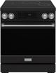 Thor Kitchen® Gordon Ramsay Collection 30" Black Pro Style Induction Range with Tilt Panel Touch Control and Stainless Steel Trim-0