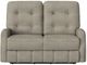 Flexsteel® Customizable Devon Fabric Manual Reclining Loveseat-2