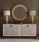 Basset Mirror Astern Natural/White Wall Mirror-5