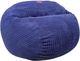 CordaRoy's® Original Navy Terry Corduroy King Bean Bag Chair-0