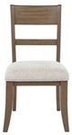 New Classic® Home Furnishings Mariana Ivory/Vintage Mocha Dining Side Chair-2