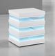 Furniture of America® Anwar White End Table-1