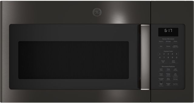 GE® 1.7 Cu. Ft. Black Stainless Steel Over The Range Sensor Microwave-0