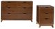 Powell® Portix 2-Piece Walnut Closet Storage Set-0