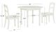 Powell® Lacey Kids 3-Piece Vanilla Dining Set-2