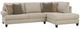 Benchcraft® Steelwater Retreat 2-Piece Latte Right-Arm Facing Sectional and Chaise-0
