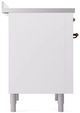 Ilve® Nostalgie II Series 36" White Pro Style Induction Range-2