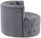Homelegance® Cheswold Gray Accent Swivel Chair-3