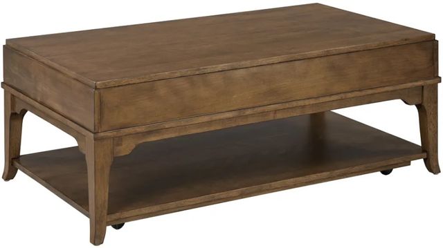 Hammary® Nicolette Hamilton Auburn Rectangular Drawer Coffee Table-2