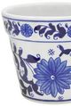  A & B Home 2-Piece Large and Small Blue/White Porcelain Planters Set-1