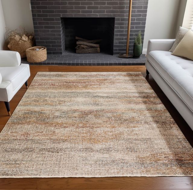 Dalyn™ Rug Company Neola Beige 5'x8' Style 4 Area Rug-4