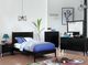 Furniture of America® Lennart Black Twin Panel Bed-1